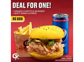 Cibus Kouzina Zinger Deal for One For Rs.600/-